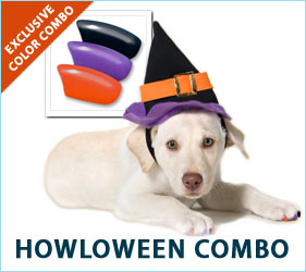 Halloween time will be Howl-oween time when your dog wears these spook-inspired nail caps. But your little canine ghost or goblin will be expecting only treats, no tricks for the occasion.